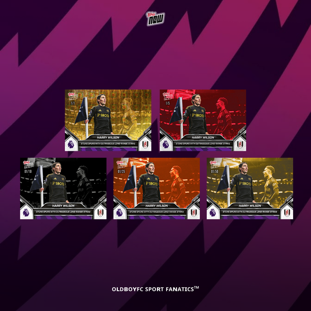 Topps Now Harry Wilson 25/26 Premier League #66 帶編卡