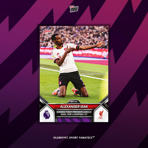 Topps Now Alexander Isak 25/26 Premier League #67 正面圖