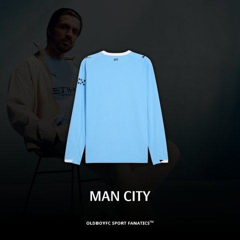 曼城 25/26 主場球迷版長袖球衣