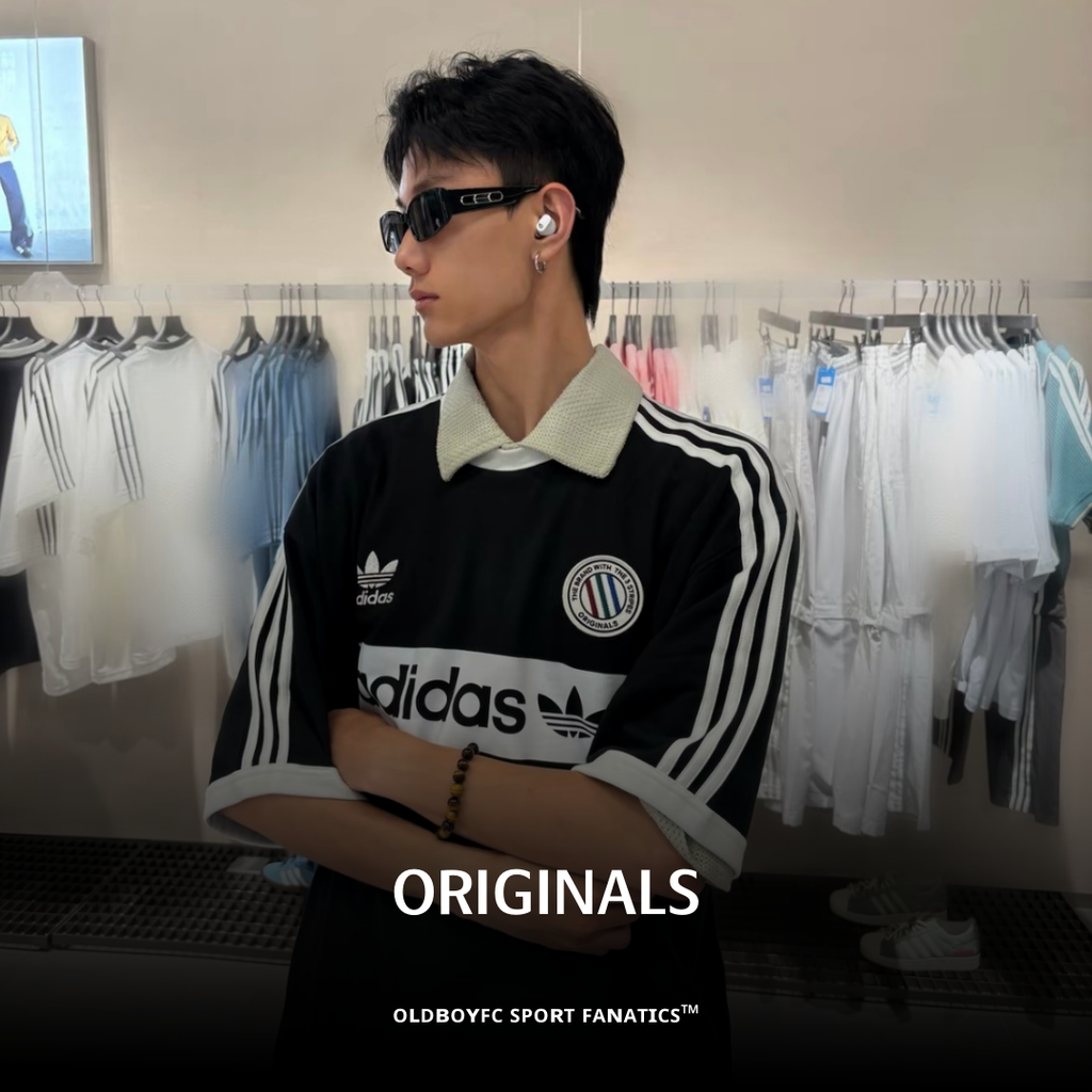 ADIDAS SS25 ORIGINALS 足球復古球衣 T-SHIRT