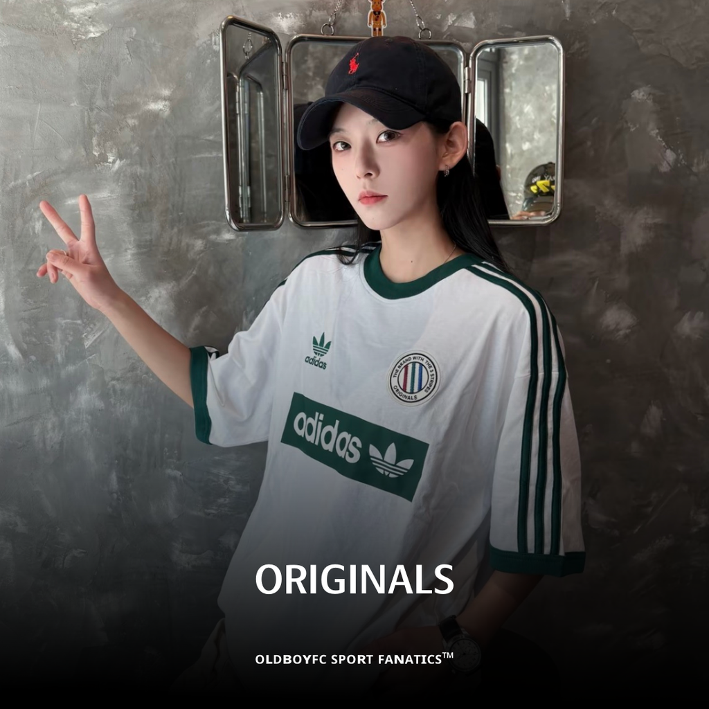 ADIDAS SS25 ORIGINALS 足球復古球衣 T-SHIRT