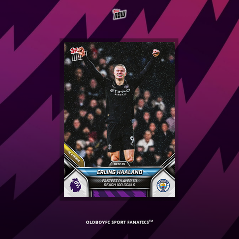 Topps Now Haaland 25/26 英超 球星卡 正面圖