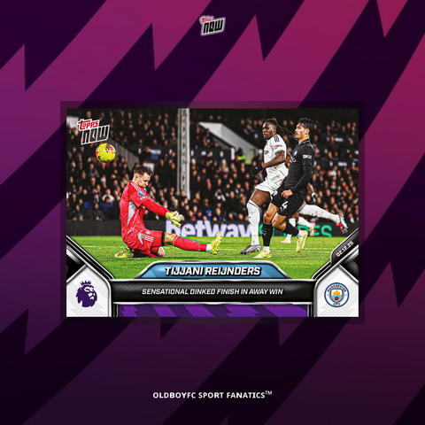 Topps Now Reijnders 25/26 英超 球星卡 正面圖