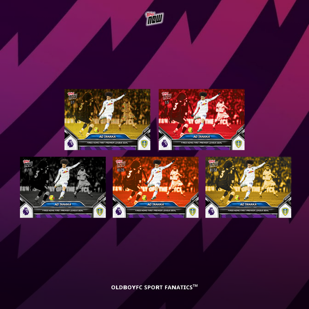 Topps Now Ao Tanaka 25/26 英超 球星卡 帶編卡