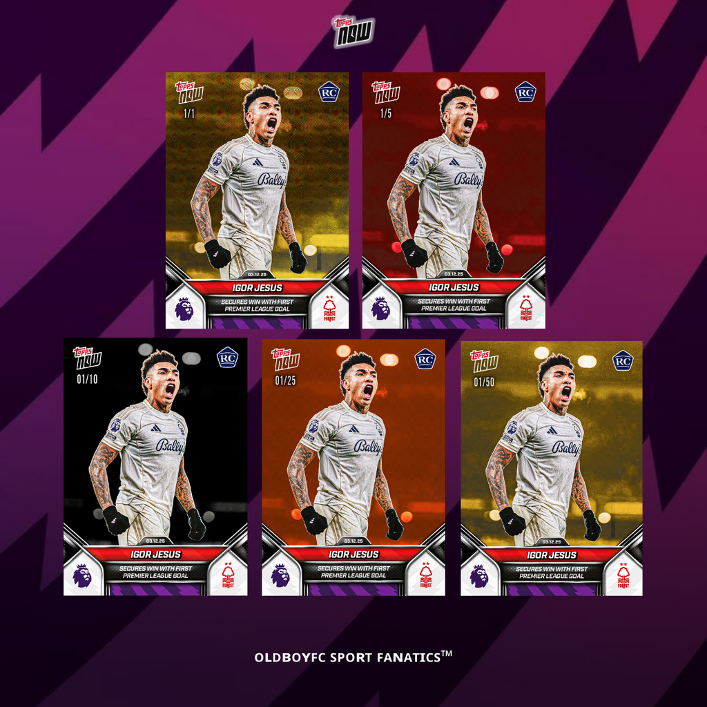 Topps Now Igor Jesus 25/26 英超 球星卡 帶編卡