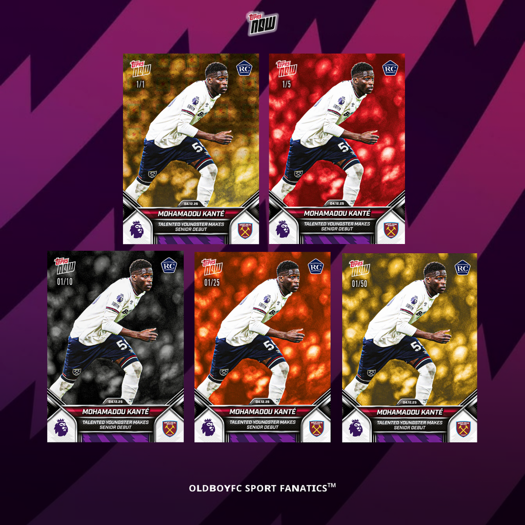 Topps Now Mohamadou Kanté 25/26 英超 球星卡 帶編卡