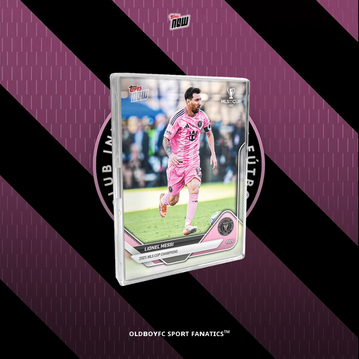 Inter Miami CF 2025 MLS Cup Champions Team Set 正面圖