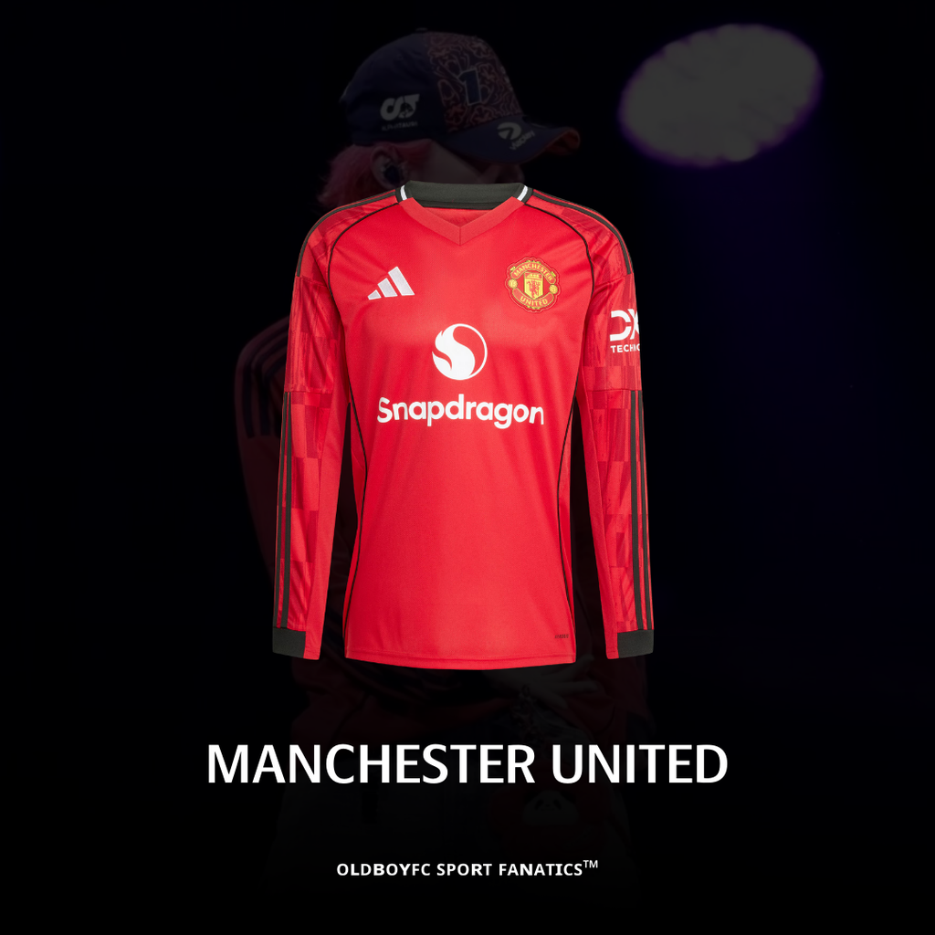 曼聯 25/26 主場長袖球衣｜球員版 & 球迷版