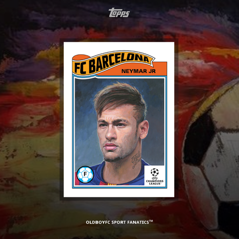 Topps Living Set Neymar Jr. 2025 UCC 球星卡 正面圖