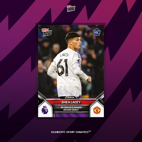 Topps Now Shea Lacey 25/26 英超 球星卡 正面圖
