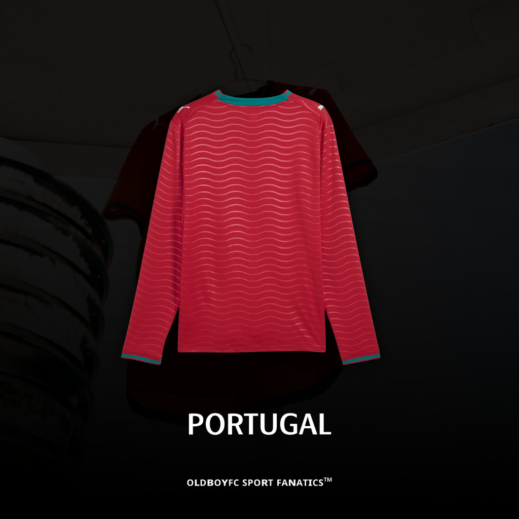 【預購優惠】葡萄牙 2026 世界盃主場長袖球迷版 足球球衣