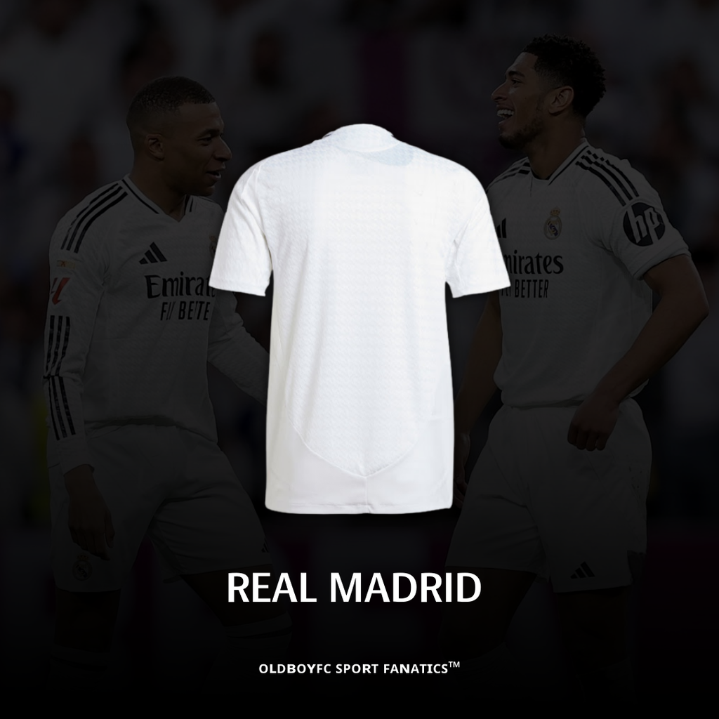 皇馬 24/25 主場 球衣 背面圖