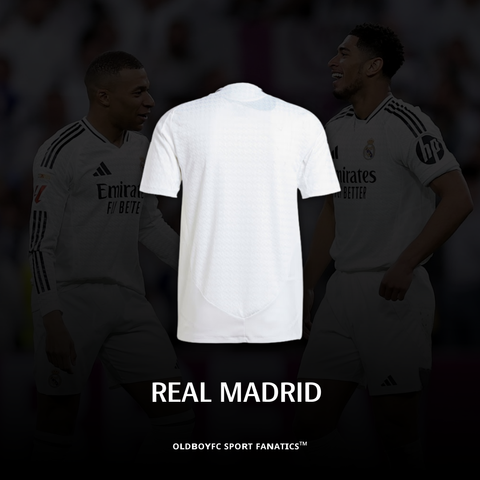 皇馬 24/25 主場 球衣 背面圖