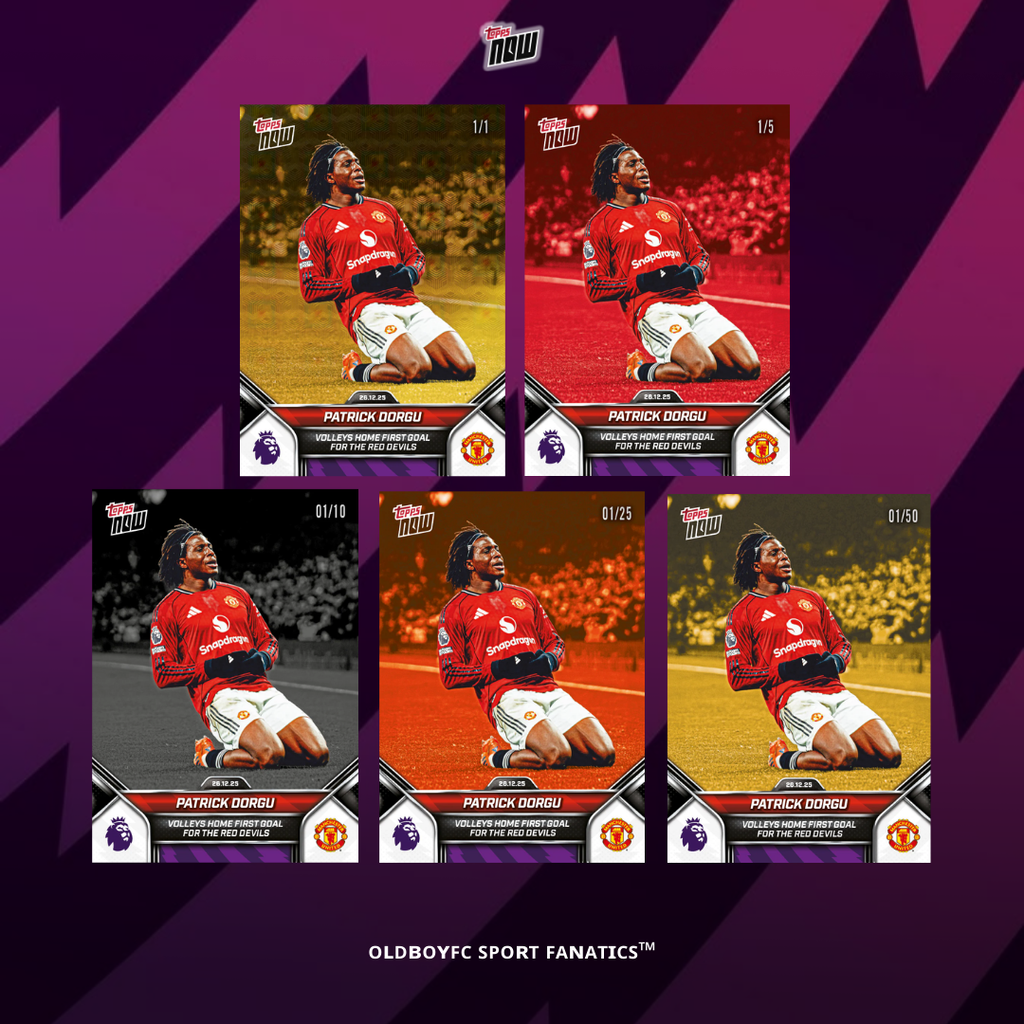 Topps Now Patrick Dorgu 25/26 英超 球星卡 帶編卡展示圖