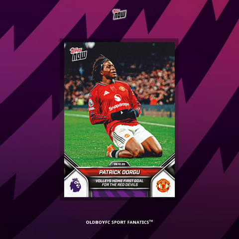 Topps Now Patrick Dorgu 25/26 英超 球星卡 正面圖