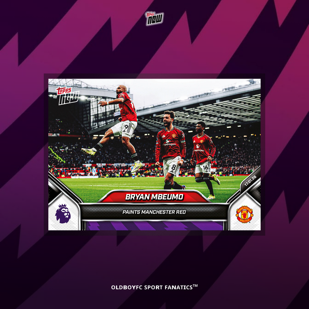 Topps Now Bryan Mbeumo 2025/26 英超 球星卡 正面圖
