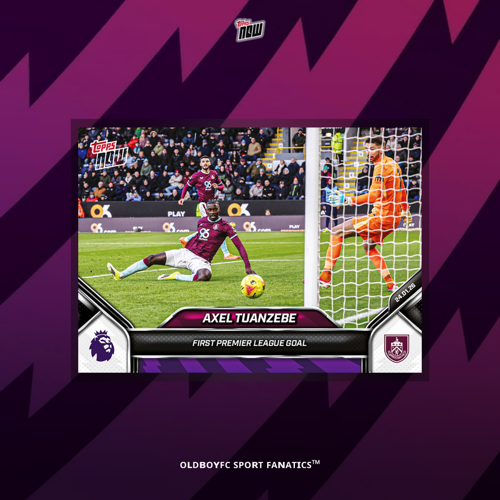 Topps Now Axel Tuanzebe 25/26 英超 球星卡 正面圖