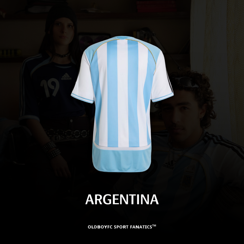 阿根廷 2006 世界盃主客場復刻球衣（梅西世界盃首秀）