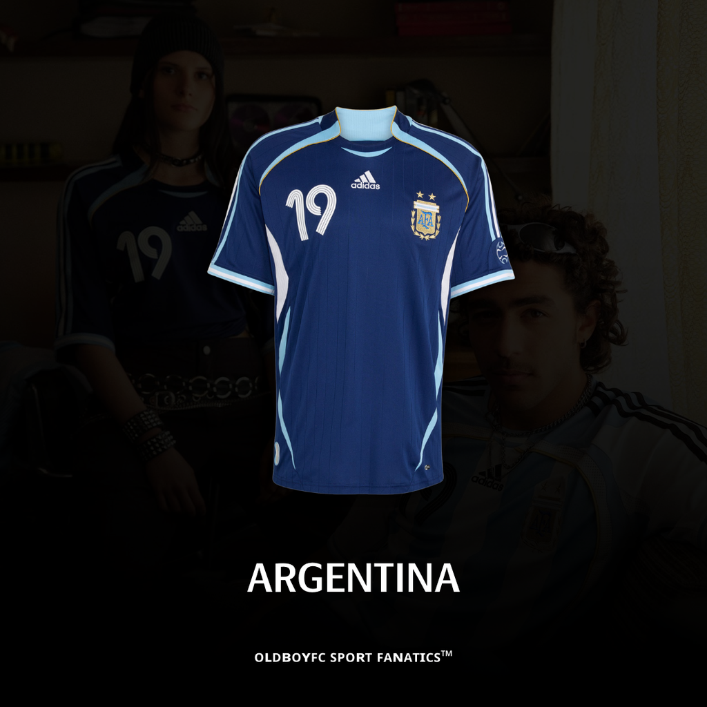 阿根廷 2006 世界盃主客場復刻球衣（梅西世界盃首秀）