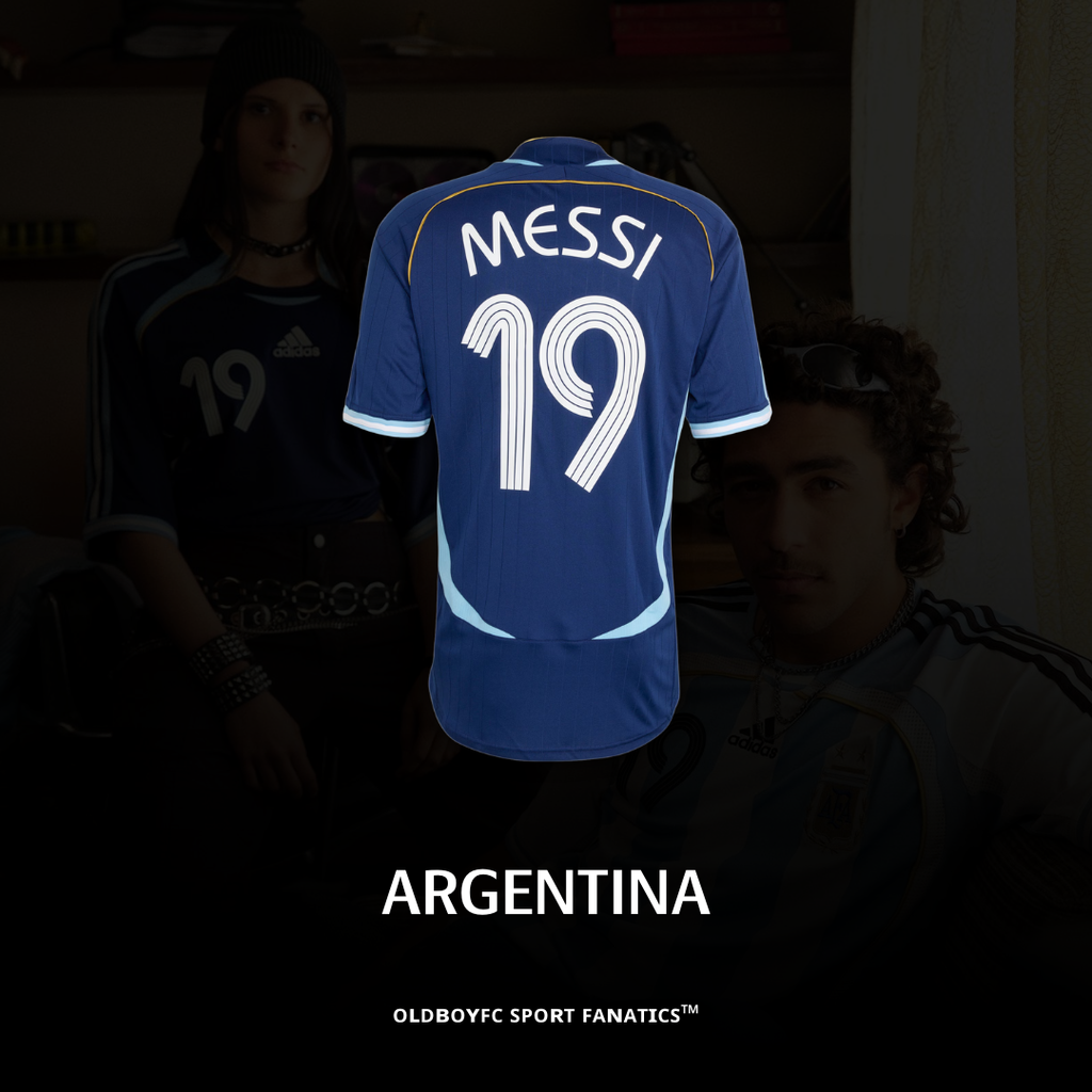 阿根廷 2006 世界盃主客場復刻球衣（梅西世界盃首秀）