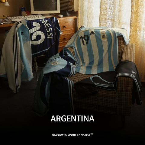 阿根廷 2006 世界盃主客場復刻球衣（梅西世界盃首秀）
