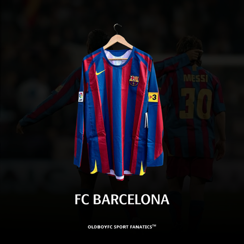 巴薩 05/06 主場復刻長袖球衣（自帶西甲雙章）