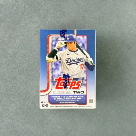 2025 Topps Baseball Series 2｜MLB卡盒（Value Box）
