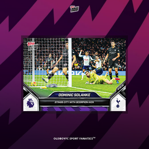 Topps Now Dominic Solanke 2025/26 英超 球星卡 正面圖二