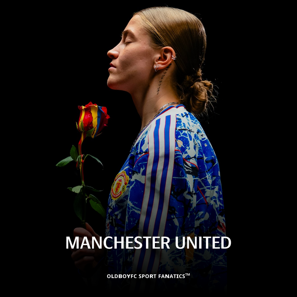 曼聯 X STONE ROSES 聯名長袖球衣 - KC4442