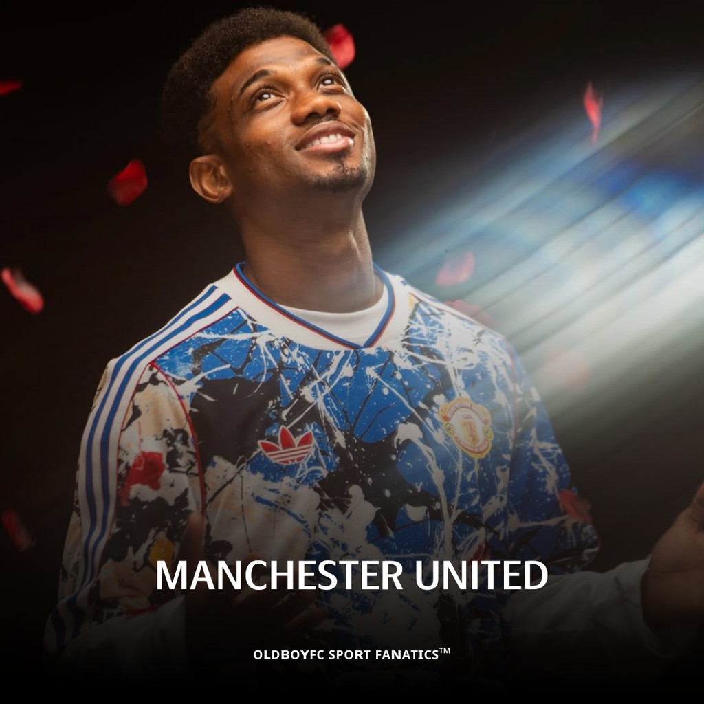 曼聯 X STONE ROSES 聯名長袖球衣 - KC4442