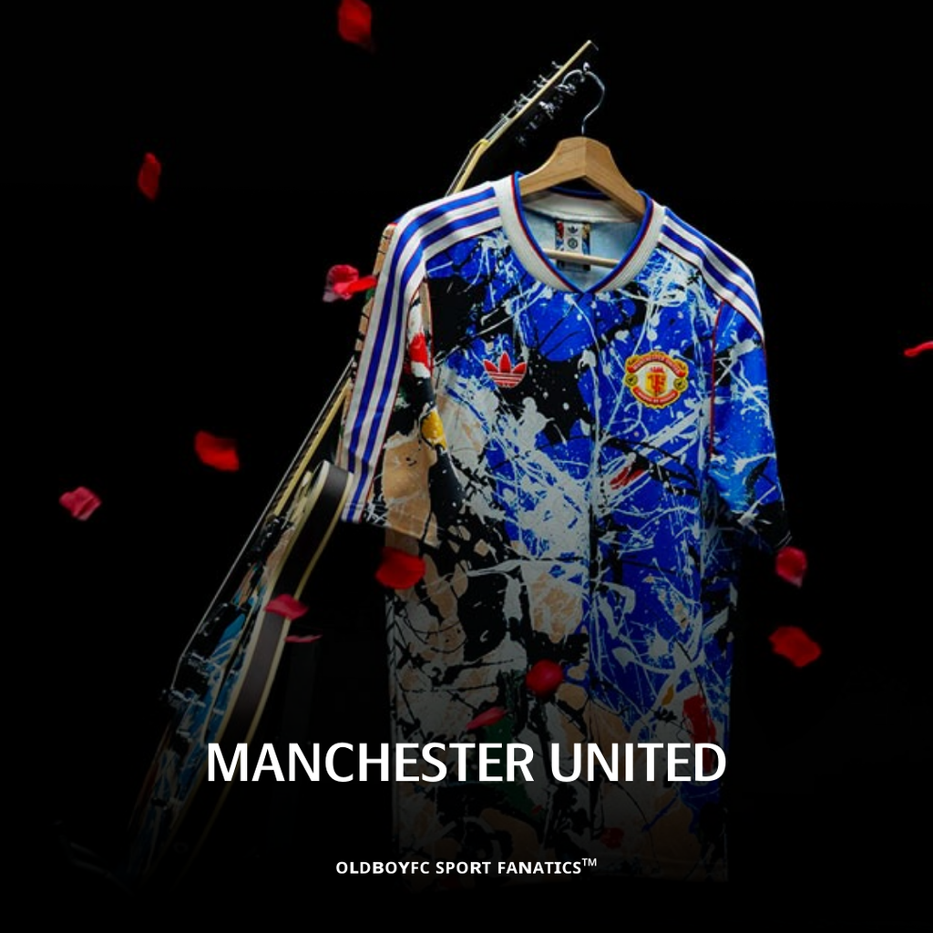 曼聯 X STONE ROSES 聯名球衣 - JZ7098