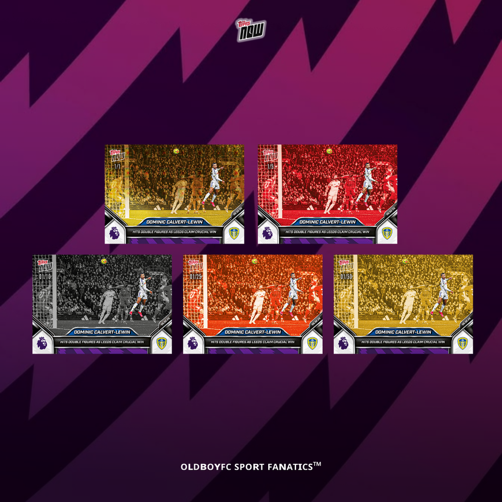 Topps Now Dominic Calvert-Lewin 25/26 英超 #128 球星卡 帶編卡圖