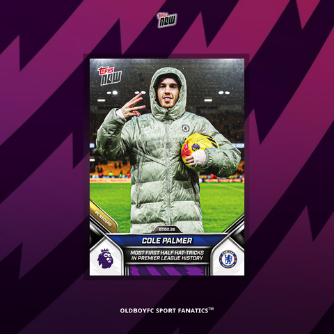 Topps Now Cole Palmer 25/26 英超 #131 球星卡 正面圖