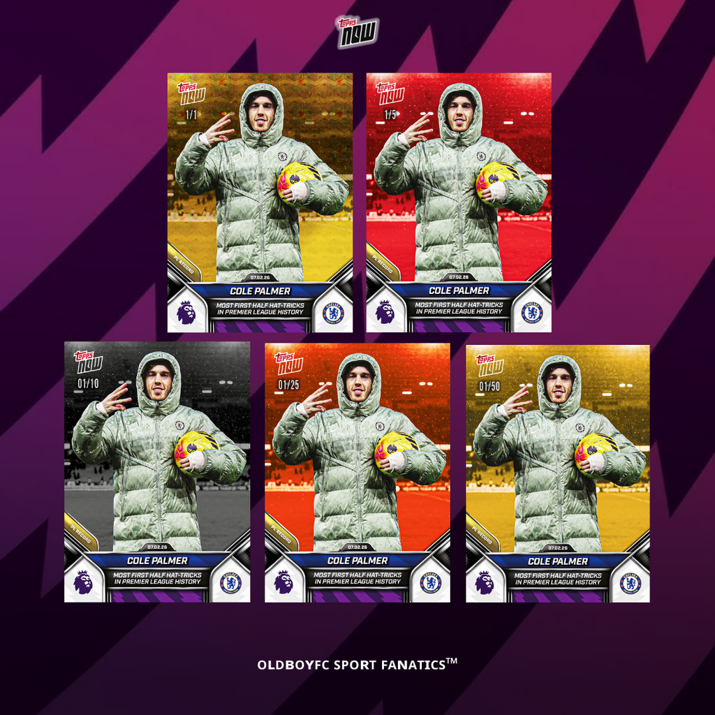 Topps Now Cole Palmer 25/26 英超 #131 球星卡 帶編卡圖