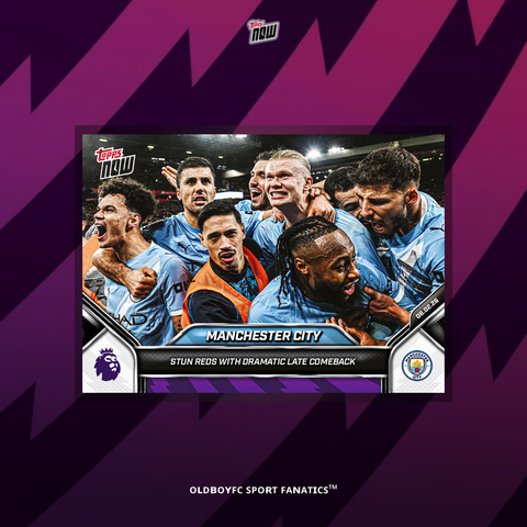 Topps Now Manchester City 25/26 英超 #134 球星卡 正面圖