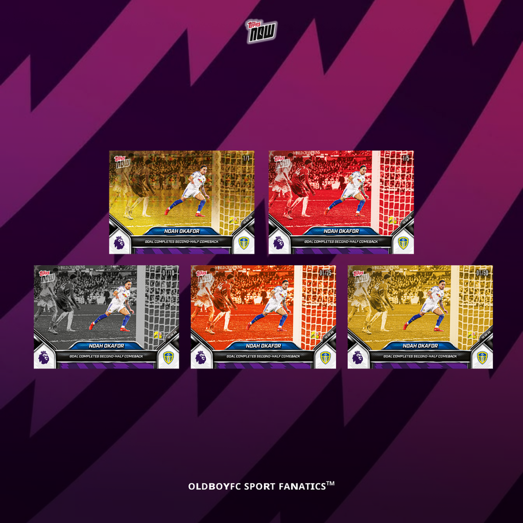 Topps Now Noah Okafor 25/26 英超 #136 帶編卡圖