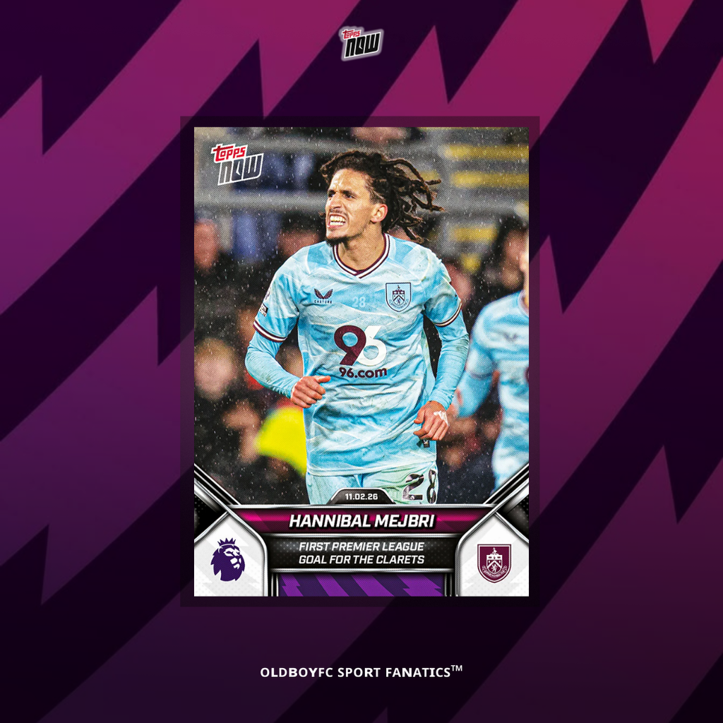 Topps Now Hannibal Mejbri 25/26 英超 球星卡 正面圖