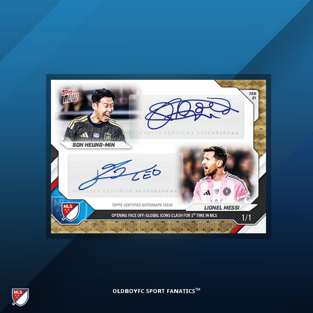 Topps Now Son Heung-min / Lionel Messi 2026 MLS 球星卡 正面圖2