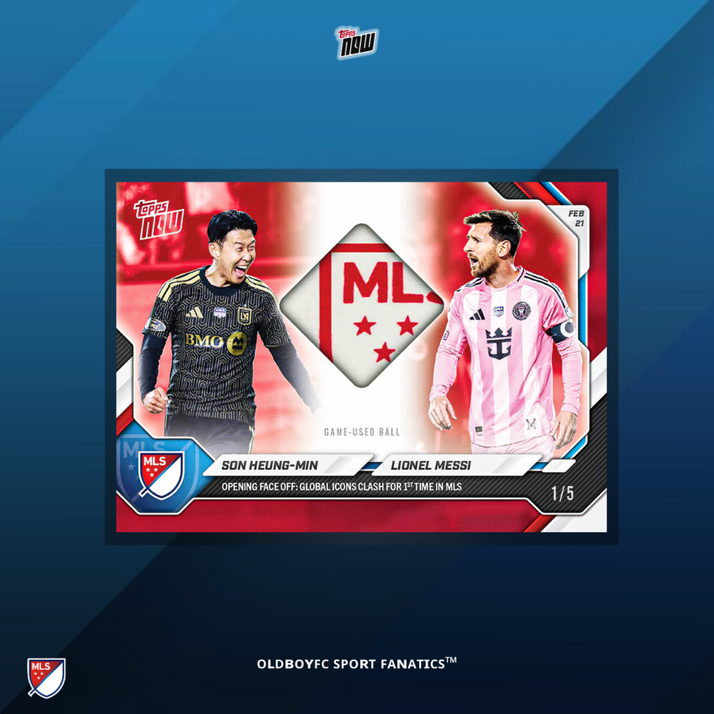 Topps Now Son Heung-min / Lionel Messi 2026 MLS 球星卡 正面圖3