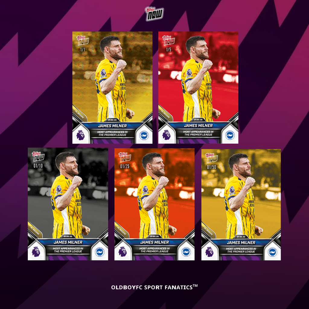 Topps Now James Milner 25/26 英超 #141 編號平行卡