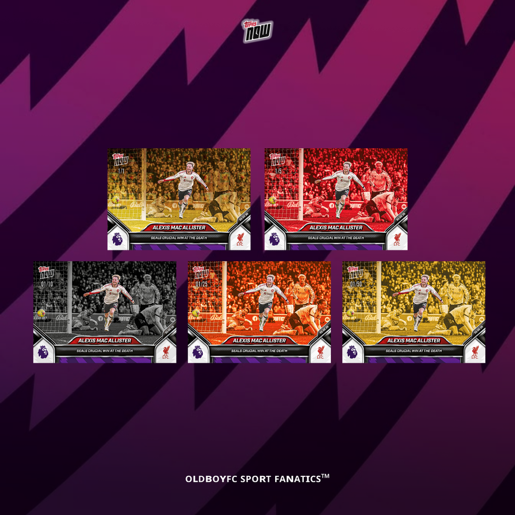 Topps Now Alexis Mac Allister 25/26 英超 #143 編號平行卡