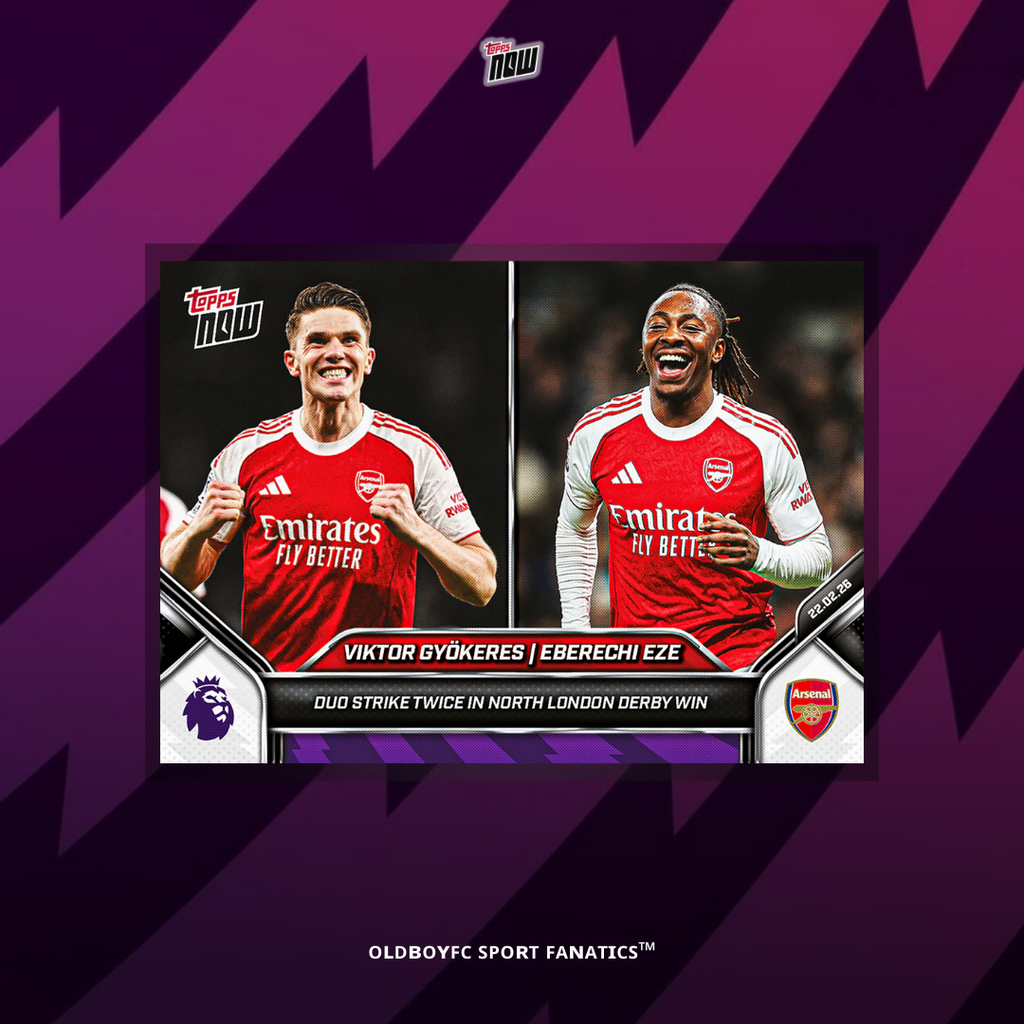 Topps Now Viktor Gyökeres Eberechi Eze 25/26 英超 #144 球星卡 正面圖