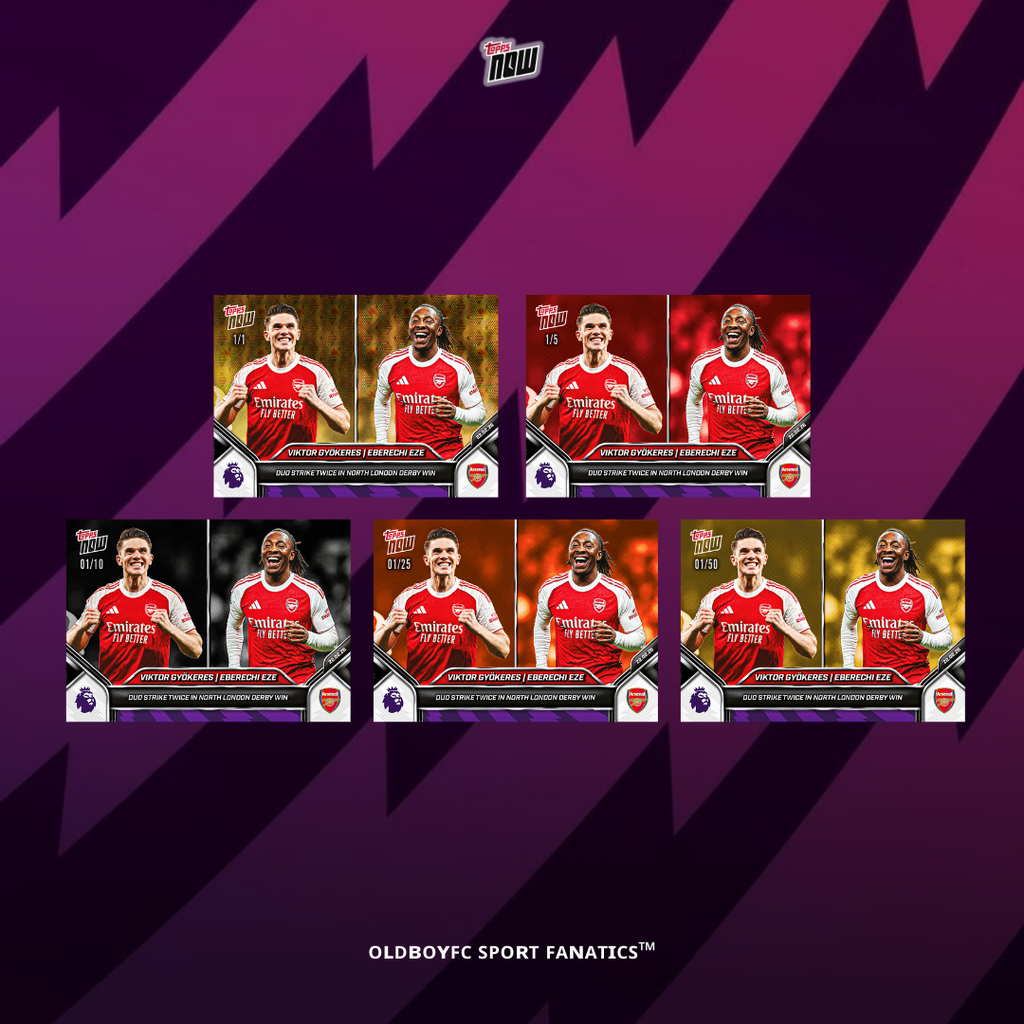 Topps Now Viktor Gyökeres Eberechi Eze 25/26 英超 #144 編號平行卡