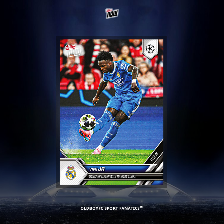 Topps Now Vini Jr 25/26 UCL #88 球星卡 正面圖
