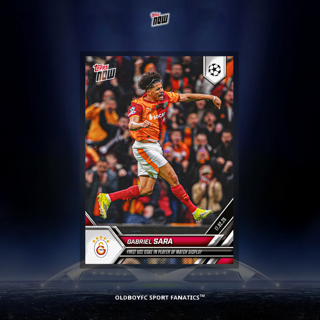 Topps Now Gabriel Sara 25/26 UCL #91 球星卡 正面圖