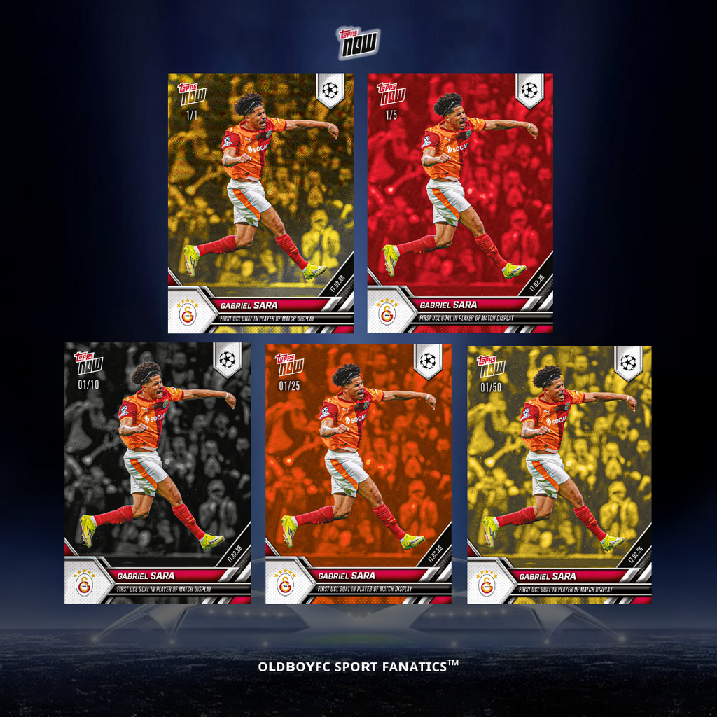 Topps Now Gabriel Sara 25/26 UCL #91 編號平行卡