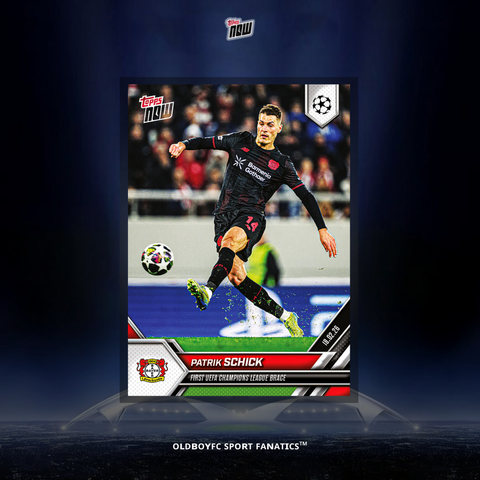 Topps Now Patrik Schick 25/26 UCL #93 球星卡 正面圖