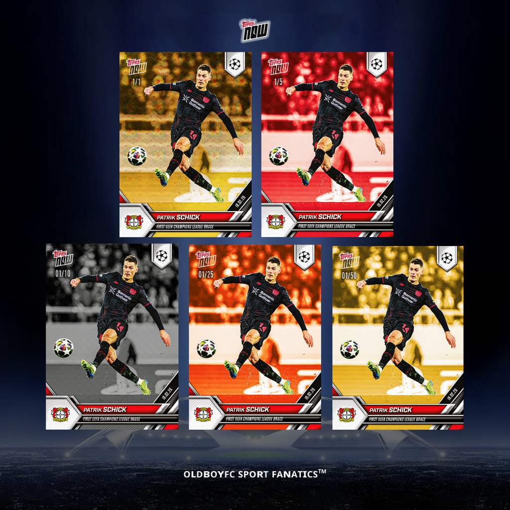 Topps Now Patrik Schick 25/26 UCL #93 編號平行卡