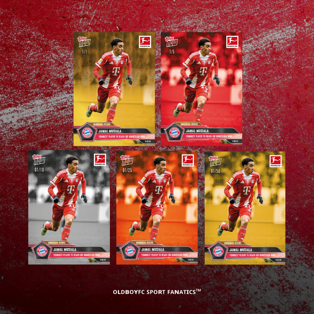 Topps Now Jamal Musiala 25/26 德甲 #128 編號平行卡