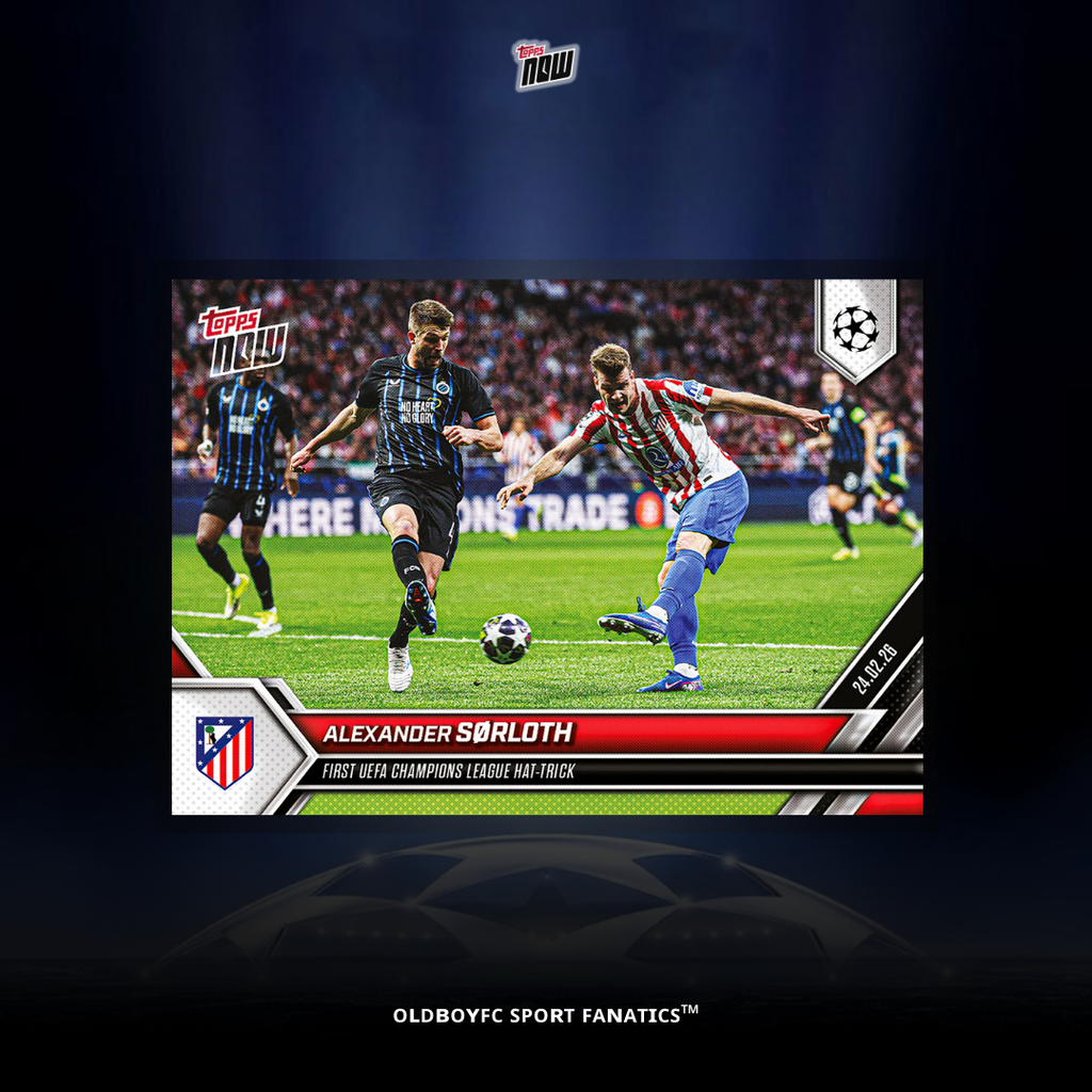 Topps Now Alexander Sørloth 25/26 UCL #94 球星卡 正面圖